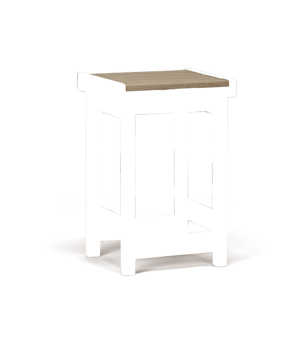 Flat Seat Counter Stool