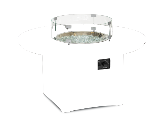 Quick Ship Elementz Fire & Ice Table
